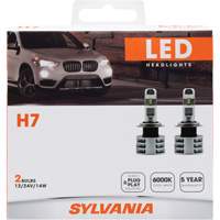 H7 Headlight Bulb, LED, 13.2 W/17 W, White Pathway Supply LP