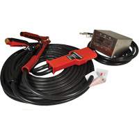 Heavy-Duty Tangle-Free Plug-In Booster Cable, 1 AWG, 800 A, 25' Cable Pathway Supply LP