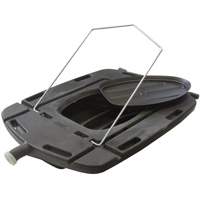 Low Profile Truck Oil Drain with Lid Pathway Supply LP