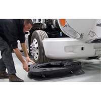 Low Profile Truck Oil Drain with Lid Pathway Supply LP