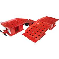Pair of Truck Ramps, 20000 lbs. Capacity, 48-1/4" L, 12-5/8" W, 9" H Pathway Supply LP