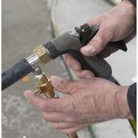 Heater Core Backflush Tool with Air Pathway Supply LP