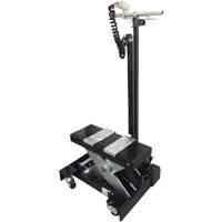Low Profile Floor Service Jack, 12 Ton(s) Capacity, 7-1/2" Lowered, 15" Raised, Air Hydraulic Pathway Supply LP