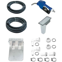 115V AC DEF Transfer Pump & IBC Tote Bracket with Nozzle Pathway Supply LP
