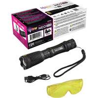 UView&reg; Phazer NEO 395 Rechargeable UV Leak Detection Light Pathway Supply LP