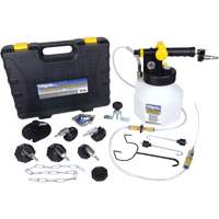 Trousse de purge de freins sous pression avec sept adaptateurs Pathway Supply LP