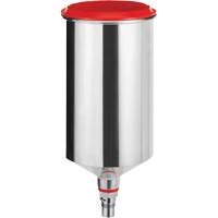 Reusable Aluminium Cup 1.0 l with QCC without Fine Thread Pathway Supply LP