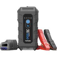 D&eacute;marreur d'appoint, survolteur, banque d'alimentation et lampe de poche JumpSurge1500 Pathway Supply LP