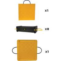 10-Piece CribLok Composite Cribbing System Kit Pathway Supply LP