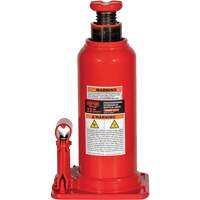 Cric hydraulique bouteille professionnel avec orifice pour manom&egrave;tre, 22 tonne(s), 20-49/250" Hauteur &eacute;lev&eacute;e Pathway Supply LP