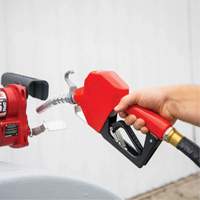 Red Automatic Gasoline Spout Nozzle Pathway Supply LP