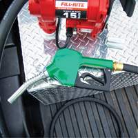 Green Automatic Gasoline Spout Nozzle Pathway Supply LP