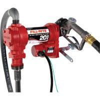 Pompe de transfert de carburant 12 V CC avec pistolet Pathway Supply LP