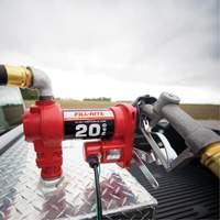 Pompe de transfert de carburant 12 V CC avec pistolet Pathway Supply LP