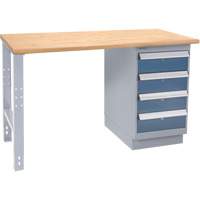 &eacute;tabli industriel, Cap 1000 lb, 60" la x 36" p, 34" h Pathway Supply LP
