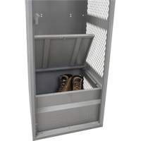 Gear Locker, Steel, 24" W x 24" D x 72" H, Grey Pathway Supply LP