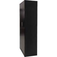 Armoire de rangement combin&eacute;e, 36" la x 18" p x 72" h, Noir Pathway Supply LP