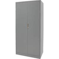 Combination Storage Cabinet, 36" W x 18" D x 72" H, Grey Pathway Supply LP