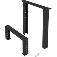 Pattes d'&eacute;tabli pour service industriel, Acier, 24" p x 34" h, Simple Pathway Supply LP