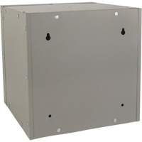 Stackable Cube Locker, 12" x 12" x 12", Steel, Grey, Knocked Down Pathway Supply LP