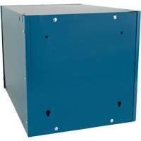 Stackable Cube Locker, 12" x 18" x 12", Steel, Blue, Knocked Down Pathway Supply LP