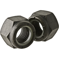 Hex Nut, 5/8" Dia., Black Oxide, Coarse Pathway Supply LP