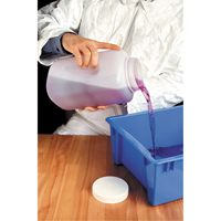 Bottles, Round, 128 fl. oz., Plastic Pathway Supply LP