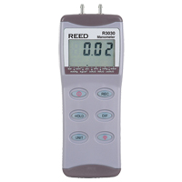 Manometer with ISO Certificate, Digital, 0 - 100 psi/0 - 6.895 bar/0 - 689.5 kPa/0 - 6895 mbar Pathway Supply LP