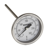 Bi-Metal Thermometers, Contact, Analogue, 50-550°F (0-260°C) Pathway Supply LP