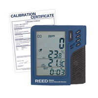 Carbon Monoxide Monitor with Temperature & Humidity (includes ISO Certificate) Pathway Supply LP