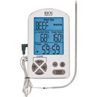 Premium Meat Thermometer & Timer, Contact, Digital, -4-122°F (-20-50°C) Pathway Supply LP