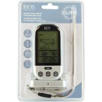 Wireless Meat & Poultry Thermometer, Contact, Digital, 32-482°F (0-250°C) Pathway Supply LP