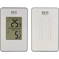 Indoor/Outdoor Wireless Thermometer, Non-Contact, Analogue, 31-158°F (-35-70°C) Pathway Supply LP