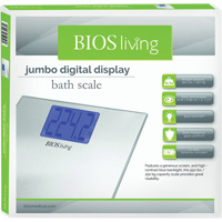 Jumbo Digital Display Scale, 550 lbs. Cap., 0.2 lbs. / 0.1 kg Graduations Pathway Supply LP