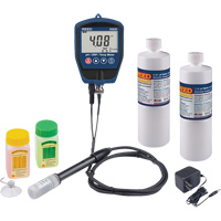 pH/mV Meter with Buffer Solution & Power Adapter Kit Pathway Supply LP