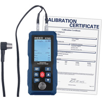 Jauge d'&eacute;paisseur avec certificat d'&eacute;talonnage, Affichage Num&eacute;rique, Ultrason, gamme de 0,04" - 11,8" (1 mm - 300 mm) Pathway Supply LP