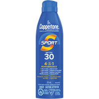 &eacute;cran solaire r&eacute;sistant &agrave; l'eau Sport, FPS 30, A&eacute;rosol Pathway Supply LP