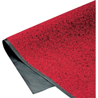 Tapis ColorStar, Essuie-pieds, 3' x 5' x 3/8", Rouge/noir Pathway Supply LP