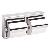 Two-Roll Toilet Paper Dispenser with Hoods, Multiple Roll Capacity Pathway Supply LP