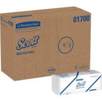Scott&reg; Single Fold Towels, 1 Ply, 10-1/2" L x 9-3/10" W, 250 /Pack Pathway Supply LP