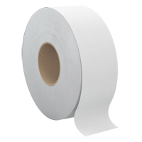 Pro Select Toilet Paper, Jumbo Roll, 2 Ply, 1000' Length, White Pathway Supply LP