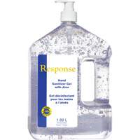 Response&reg; Hand Sanitizer Gel with Aloe, 1890 ml, Pump Bottle, 70% Alcohol Pathway Supply LP