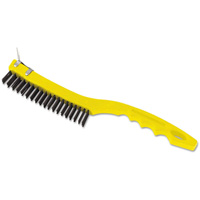 Brosses &agrave; manche long, Acier, 3 x 19 rangs de fils, Longueur 14" Pathway Supply LP