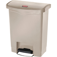 Contenant &agrave; d&eacute;chets Slim Jim , R&eacute;sine, Capacit&eacute; 8 gal. US Pathway Supply LP