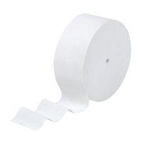 Scott&reg; JRT Jr. Toilet Paper, Coreless Roll, 1 Ply, 2300' Length, White Pathway Supply LP