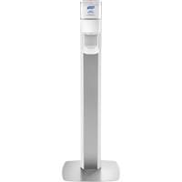 Messenger ES8 Silver Panel Floor Stand with Dispenser Pathway Supply LP