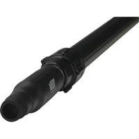 Deck Scrub Handle, Brush/Pad Holder, Black, Telescopic, 62"-113" L Pathway Supply LP