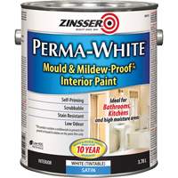 Peinture int&eacute;rieure Mold & Mildew-Proof Perma-White, 3,78 L, Gallon, Blanc Pathway Supply LP