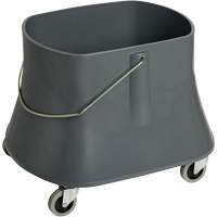 Seau pour vadrouille Champ, Capacit&eacute; de 10 gal. US (40 pintes), Gris Pathway Supply LP