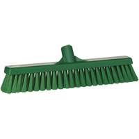 T&ecirc;te de balai-brosse pour petites particules, Crins Fin, 16-1/2", Polyester, Vert Pathway Supply LP